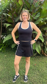 Allen Athletic Skort-BLACK