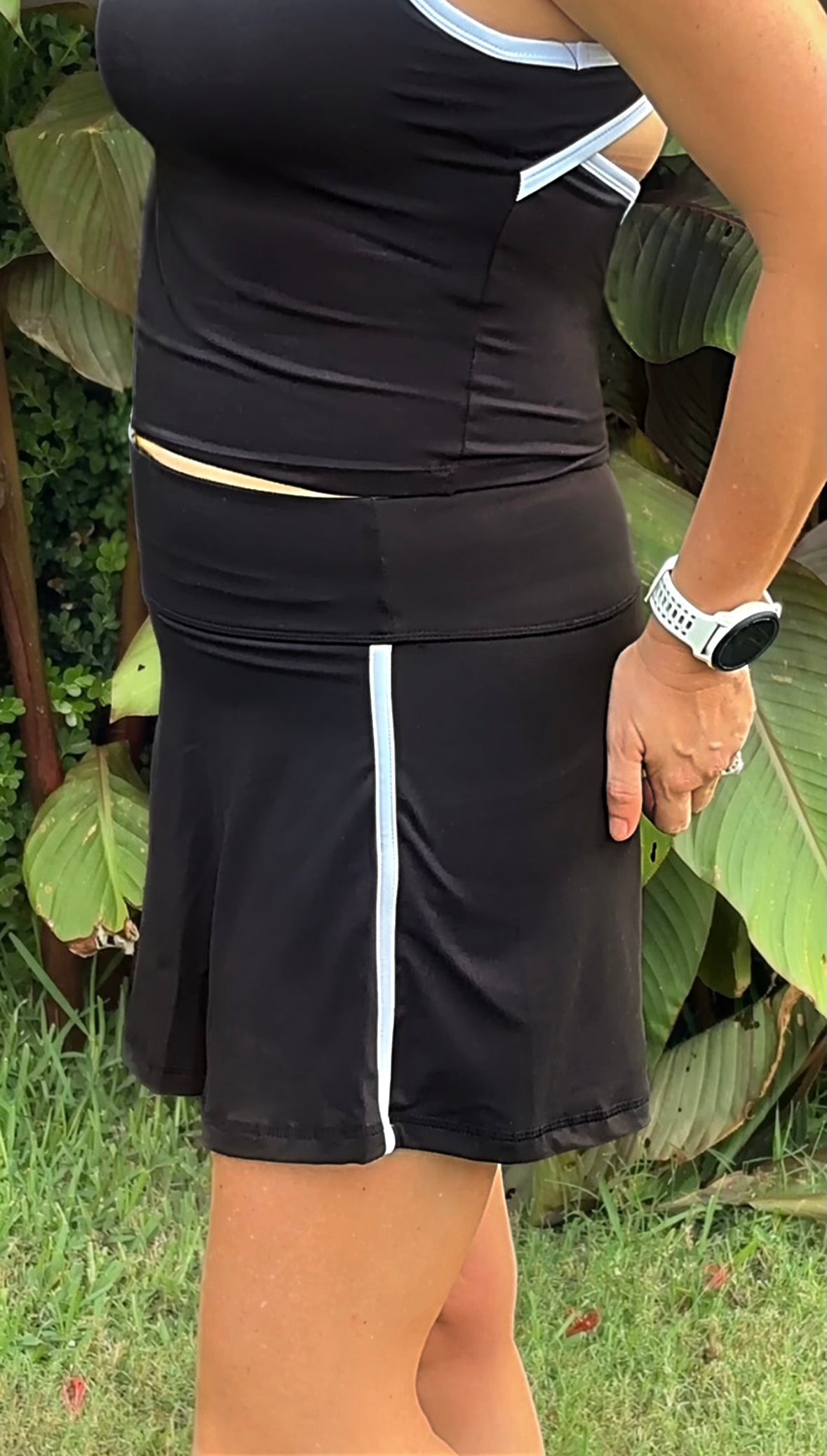 Allen Athletic Skort-BLACK