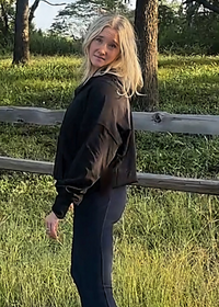 Ciara Half Zip Hoodie -Black