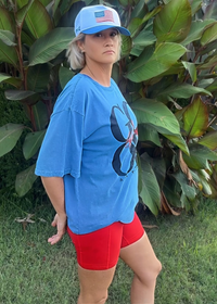 God is Good Tee-DUSTY BLUE