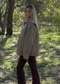 Heidi Barn Jacket-Olive