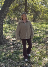 Heidi Barn Jacket-Olive