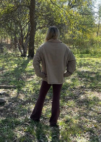 Heidi Barn Jacket-Olive