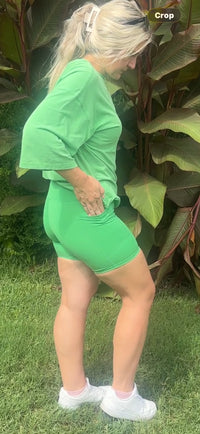 Interval Running Shorts-Green