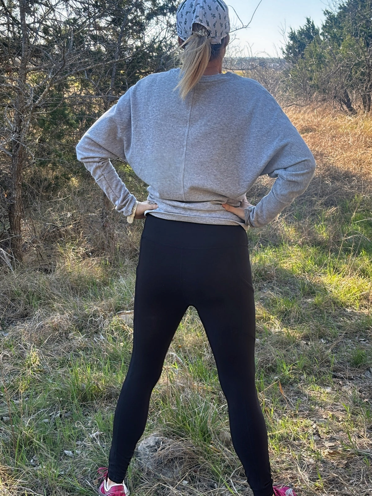 Logan Pocket Leggings-BLACK