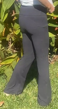 Jill Pocket Pants-Charcoal