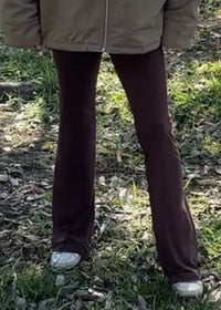 Jill Pocket Pants-Espresso