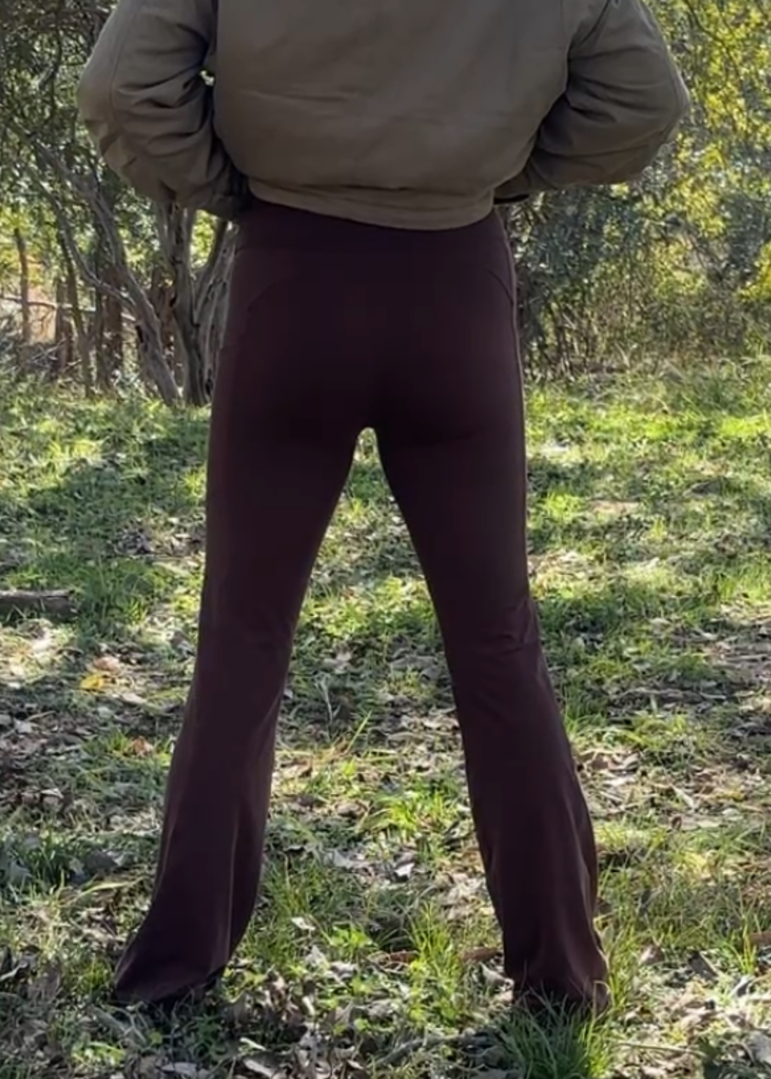 Jill Pocket Pants-Espresso