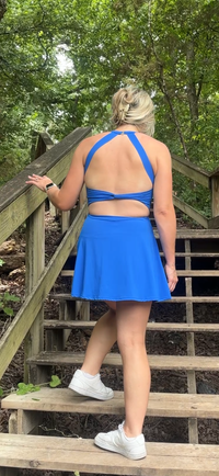 Kortney Active Skort Dress-Deep INDIGO