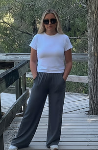Puckett Pants- Charcoal