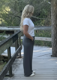 Puckett Pants- Charcoal