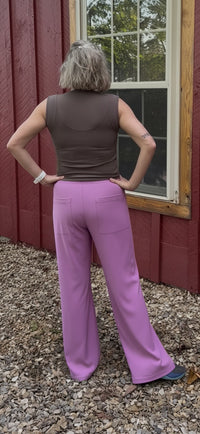 Puckett Pants- Mulberry