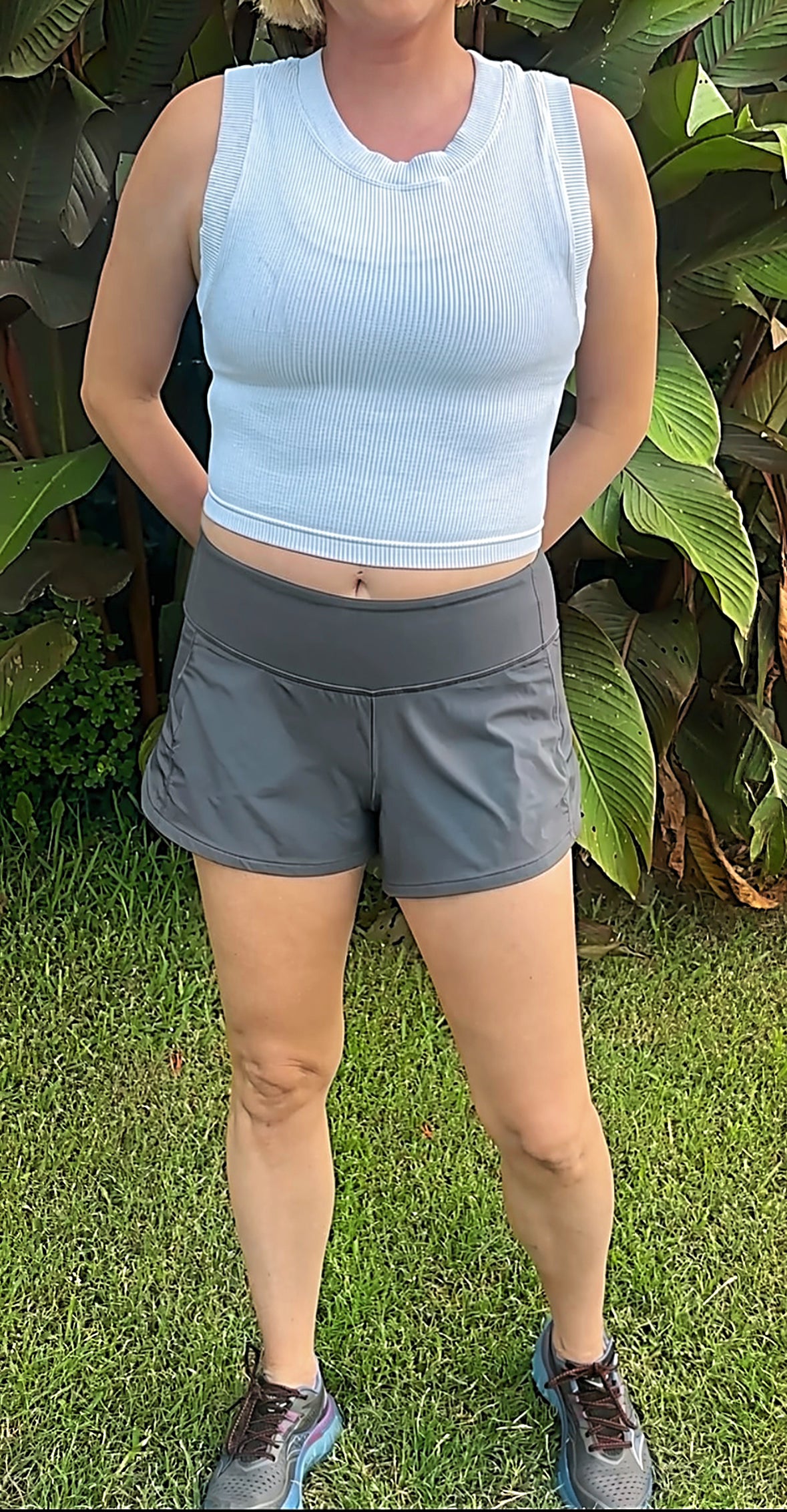 Rosa 2-in-1 Shorts-CHARCOAL