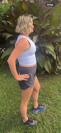 Rosa 2-in-1 Shorts-CHARCOAL