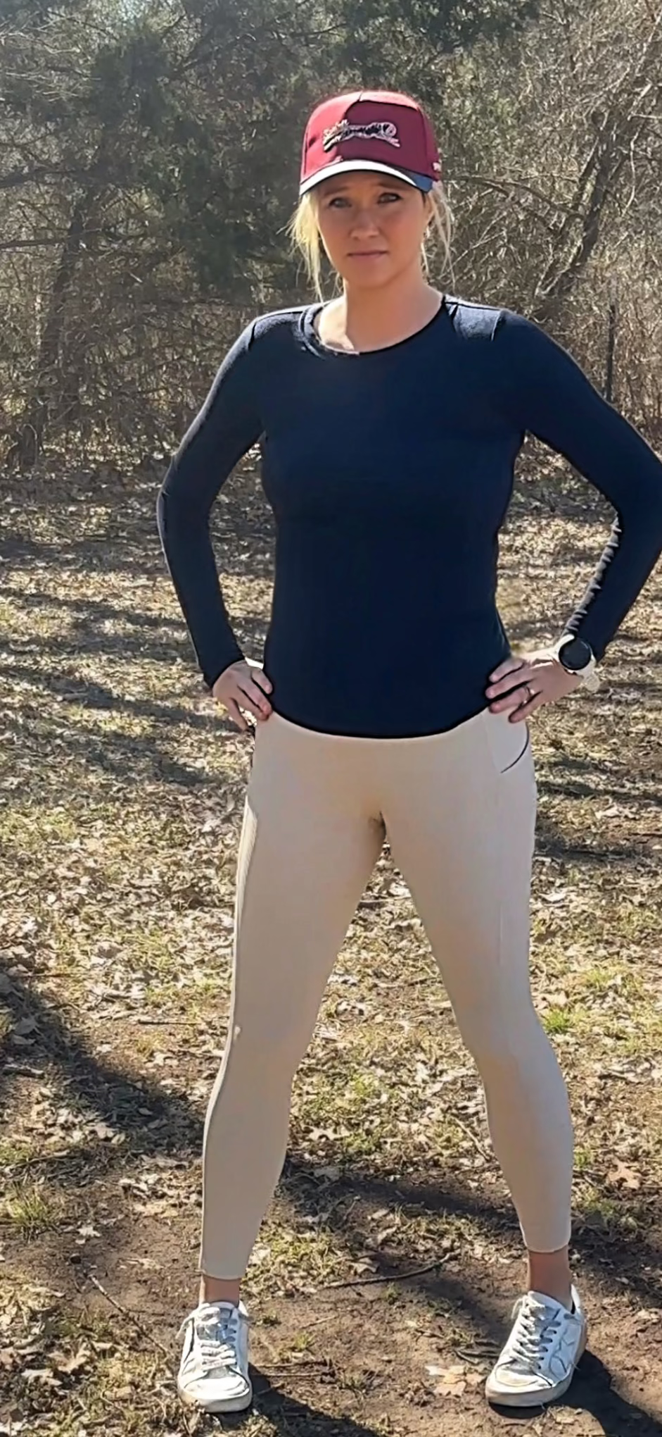 Podium Ribbed Leggings with Pockets-SHELL