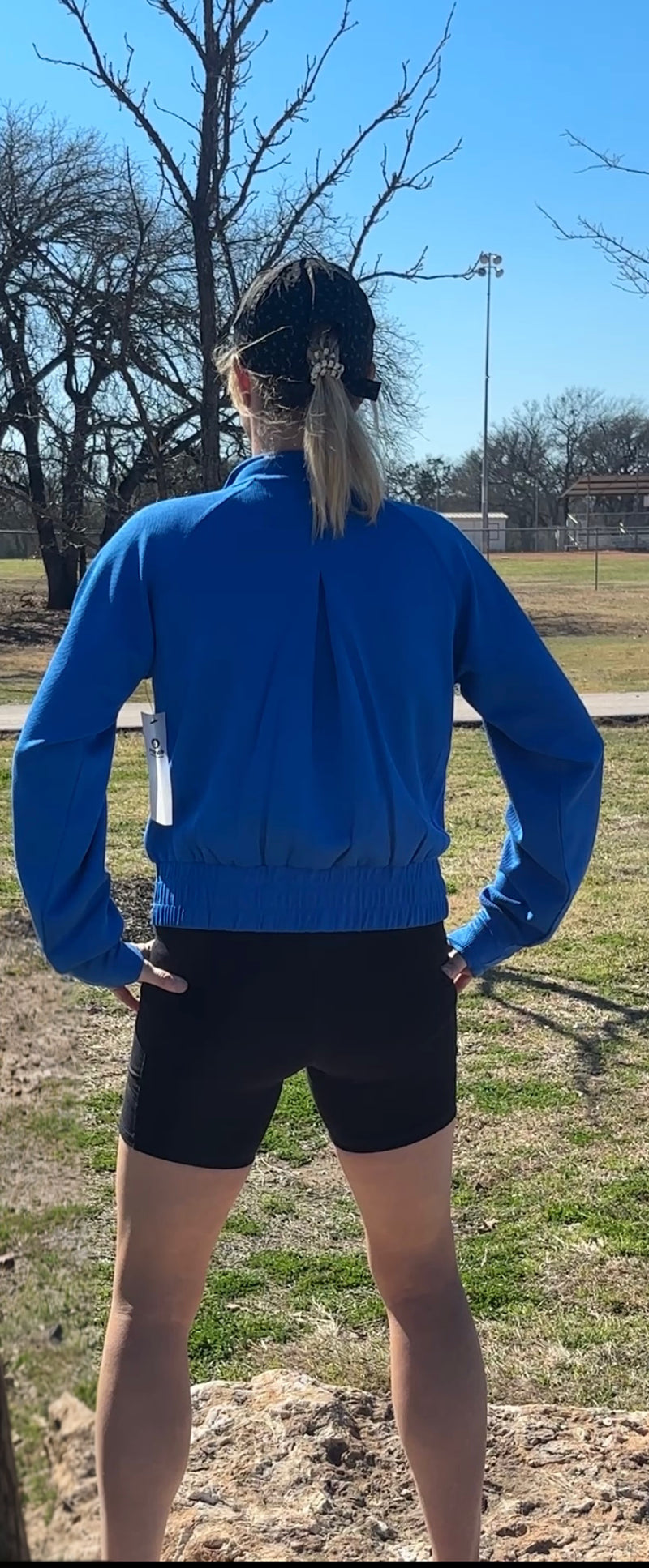 Tempo Ribbed Jacket-DEEP INDIGO