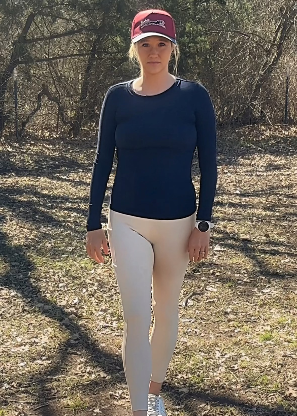 Willow LS Ribbed Top-Navy